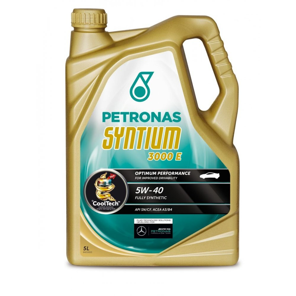 фото Масло моторное petronas syntium 3000 e 5w-40 5 л 70134m12eu