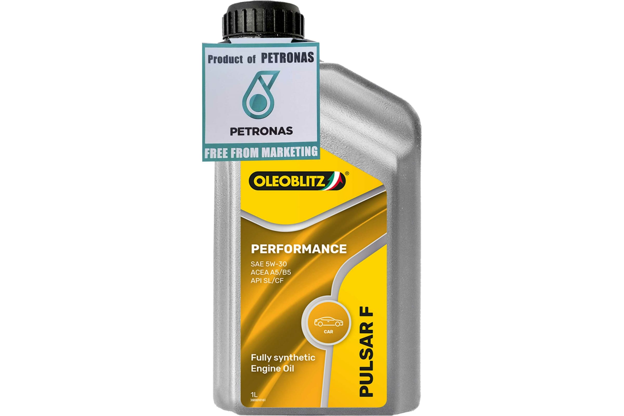 Моторное масло PETRONAS синтетическое PULSAR PERFORMANCE F 5W30 OLEOBLITZ 1л