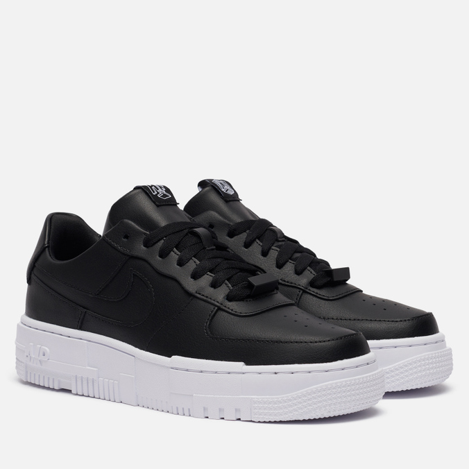 фото Кроссовки женские nike air force 1 low pixel черные 7.5 us