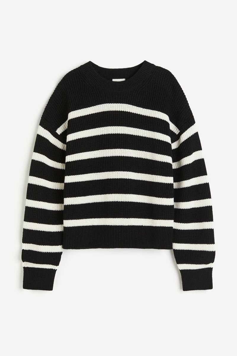 

Джемпер женский H&M 1213827 черный XL, 1213827