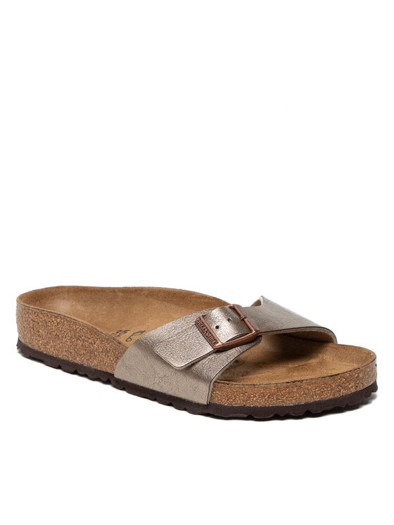 

Шлепанцы Madrid Bs 1020630 Birkenstock золотой 38 EU, Madrid Bs 1020630