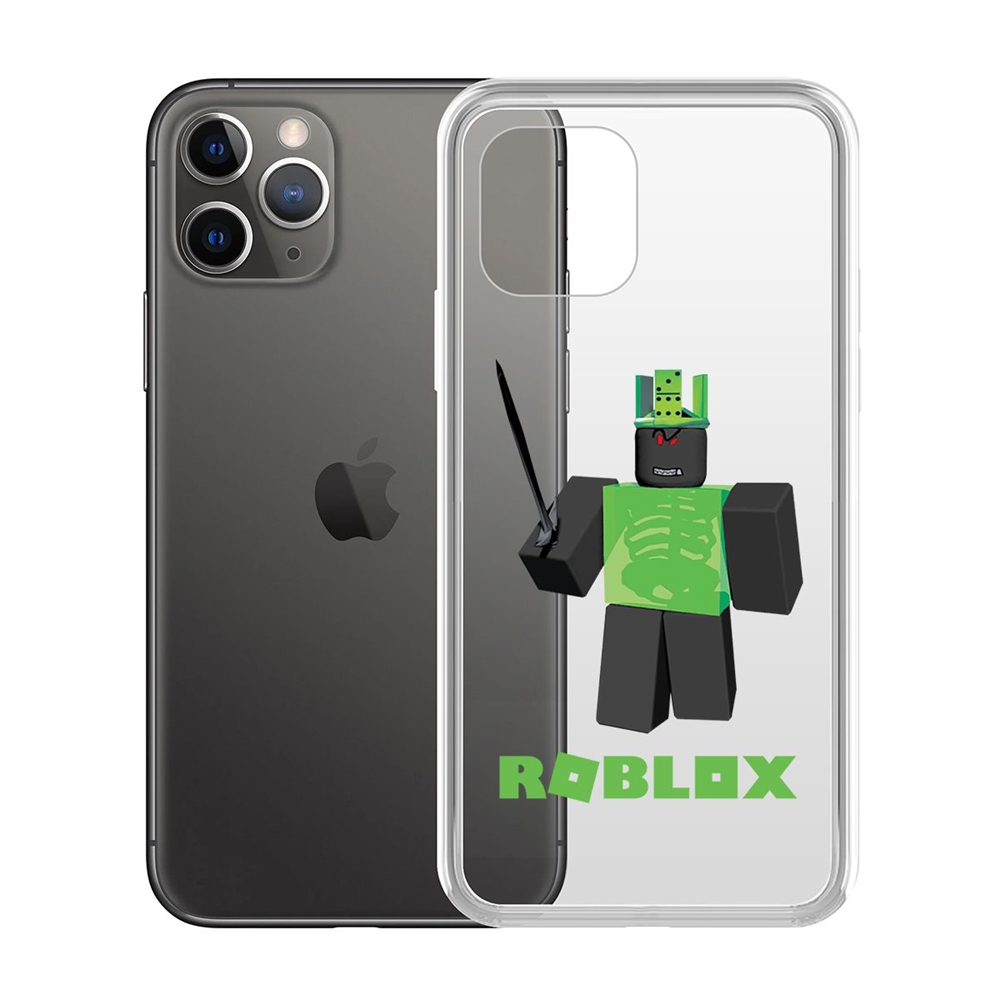 Чехол-накладка Krutoff Clear Case Roblox-1x1x1x1x1 для iPhone 11 Pro