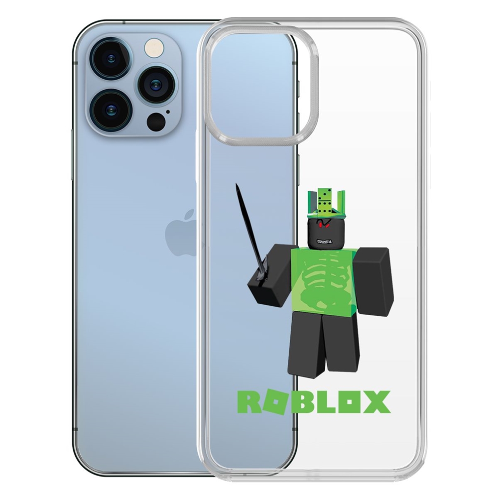 

Чехол-накладка Krutoff Clear Case Roblox-1x1x1x1x1 для iPhone 13, Прозрачный