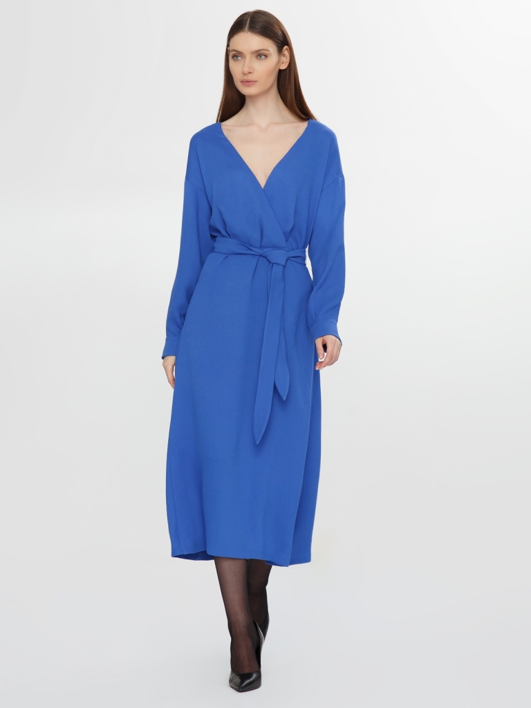

Платье женское Eleganzza 1231135006 голубое 44 RU, Голубой, 1231135006