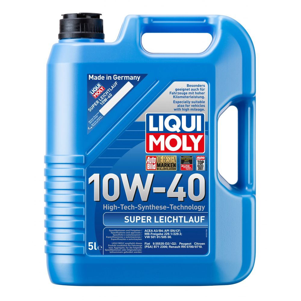 

Моторное масло LIQUI MOLY Super Leichtlauf 10W40 5л