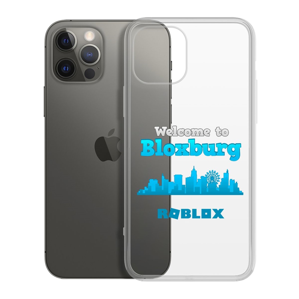 

Чехол-накладка Krutoff Clear Case Roblox-Блоксбург для iPhone 12/12 Pro, Прозрачный