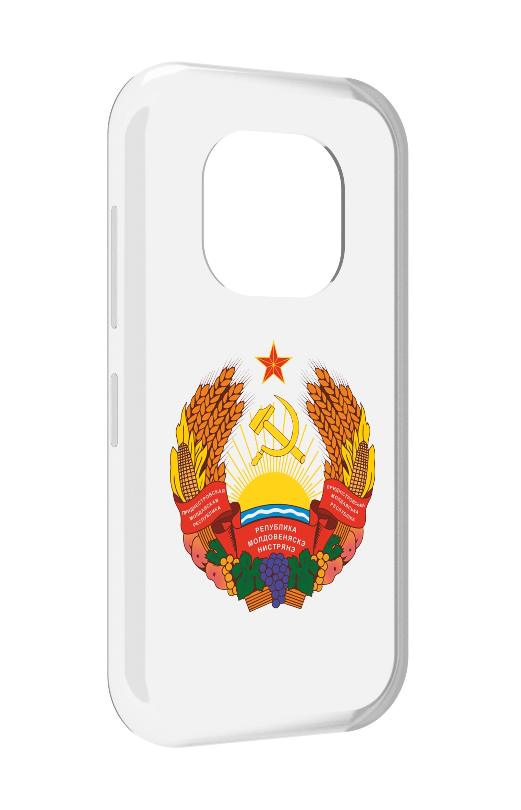 

Чехол MyPads герб-приднестровья для Doogee V20, Прозрачный, Tocco