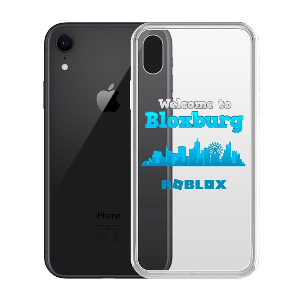 

Чехол-накладка Krutoff Clear Case Roblox-Блоксбург для iPhone XR, Прозрачный