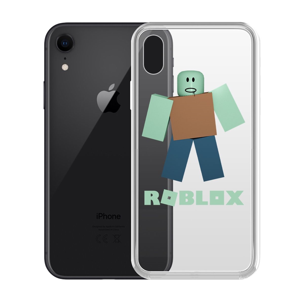 

Чехол-накладка Krutoff Clear Case Roblox-Зомби для iPhone XR, Прозрачный