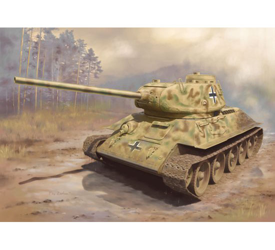 

Сборная модель Dragon 1/35 Panzerkampfwagen 34/85 Medium Tank 6759