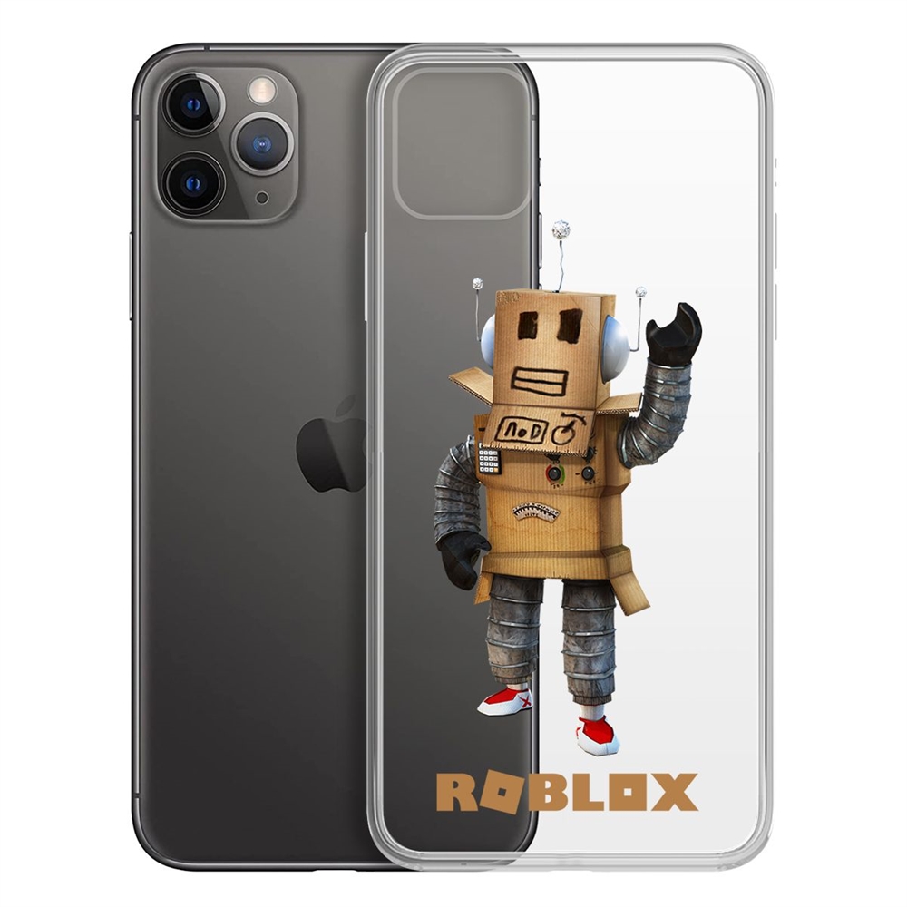 

Чехол-накладка Krutoff Clear Case Roblox-Мистер Робот для iPhone 11 Pro Max, Прозрачный