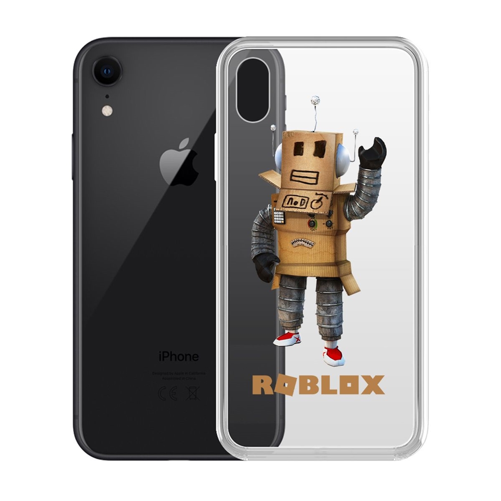 

Чехол-накладка Krutoff Clear Case Roblox-Мистер Робот для iPhone XR, Прозрачный