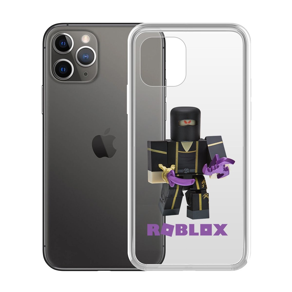 

Чехол-накладка Krutoff Clear Case Roblox-Ниндзя Ассасин для iPhone 11 Pro, Прозрачный