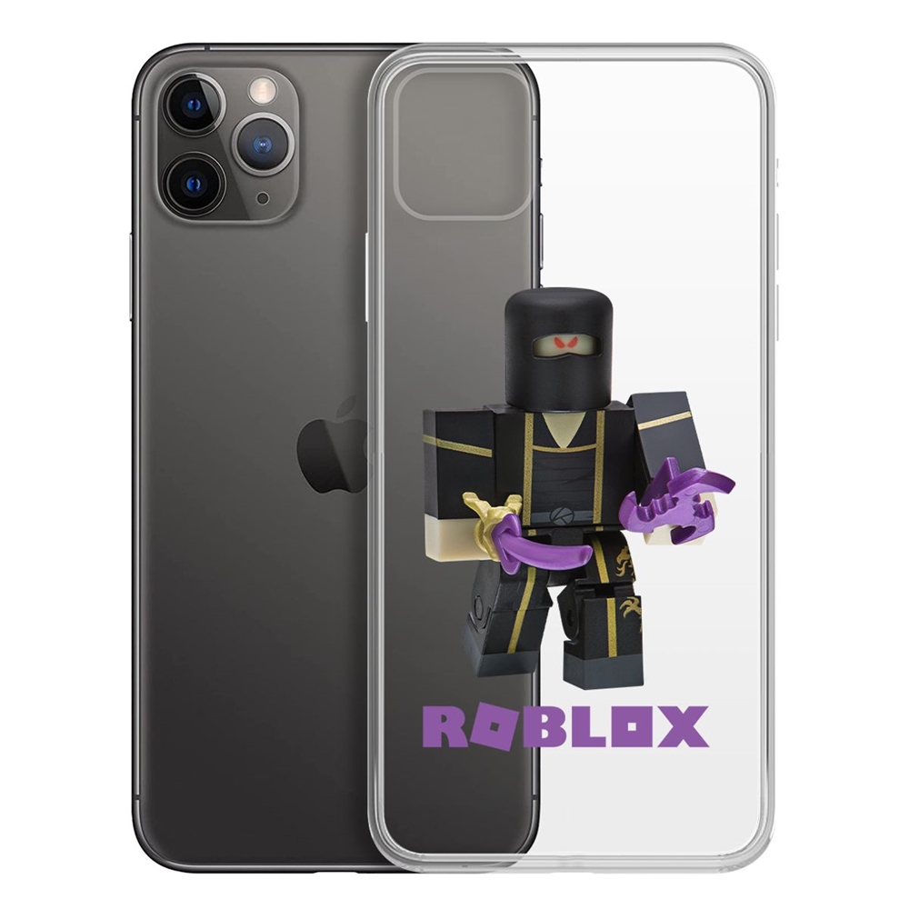 

Чехол-накладка Krutoff Clear Case Roblox-Ниндзя Ассасин для iPhone 11 Pro Max, Прозрачный