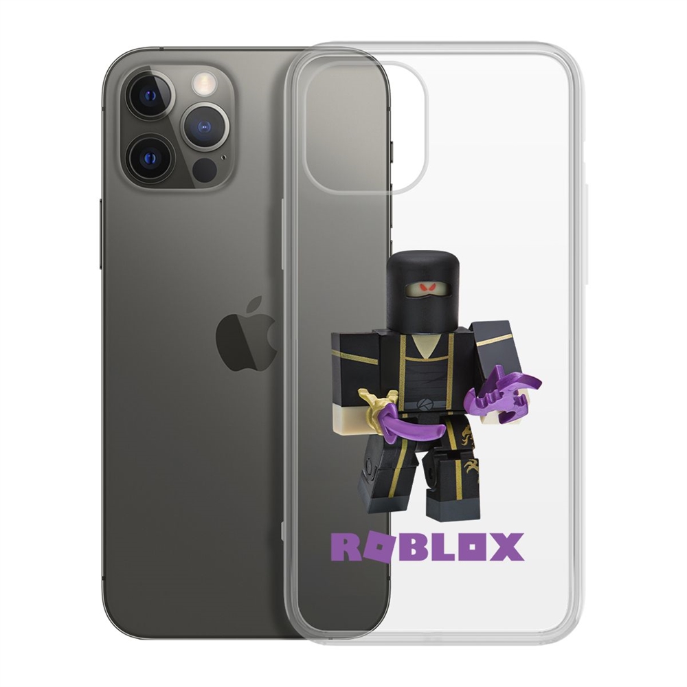 

Чехол-накладка Krutoff Clear Case Roblox-Ниндзя Ассасин для iPhone 12 Pro Max, Прозрачный