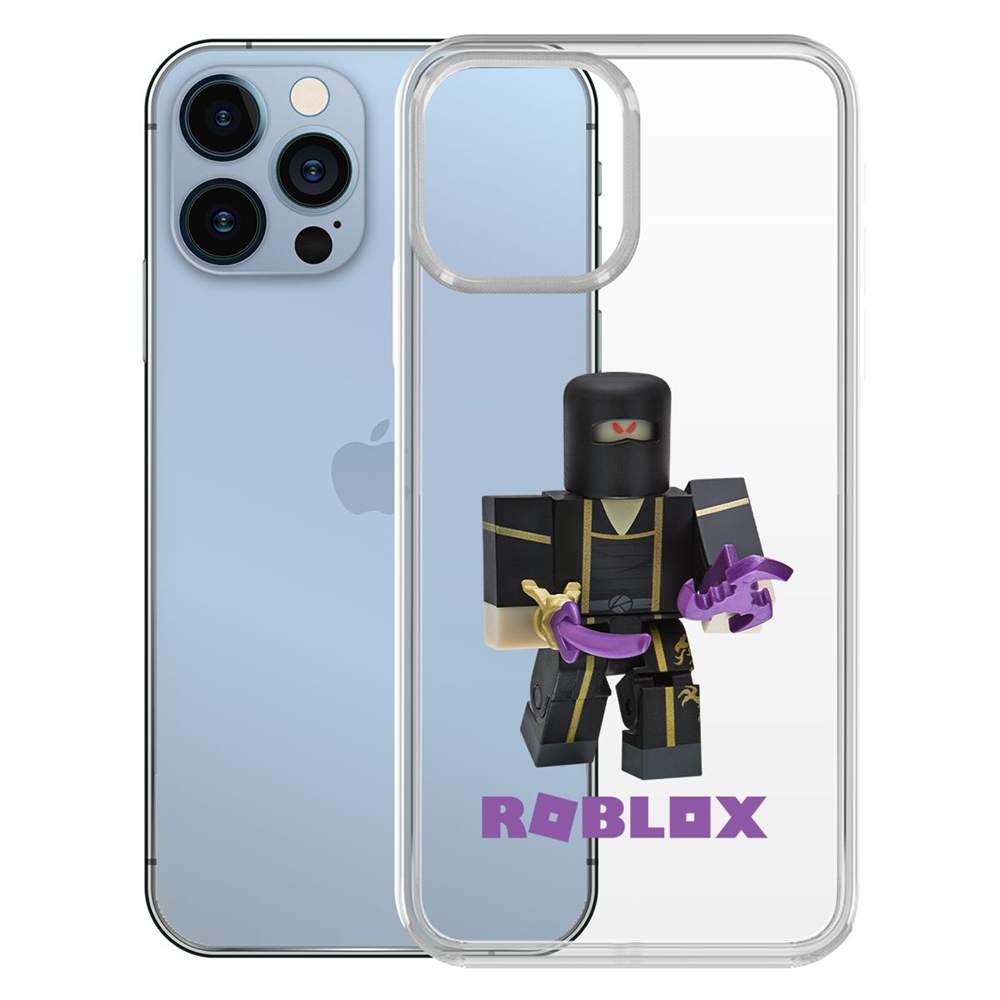

Чехол-накладка Krutoff Clear Case Roblox-Ниндзя Ассасин для iPhone 13, Прозрачный