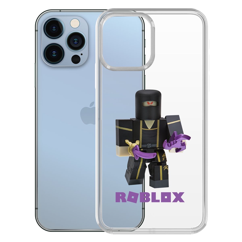 

Чехол-накладка Krutoff Clear Case Roblox-Ниндзя Ассасин для iPhone 13 Pro, Прозрачный