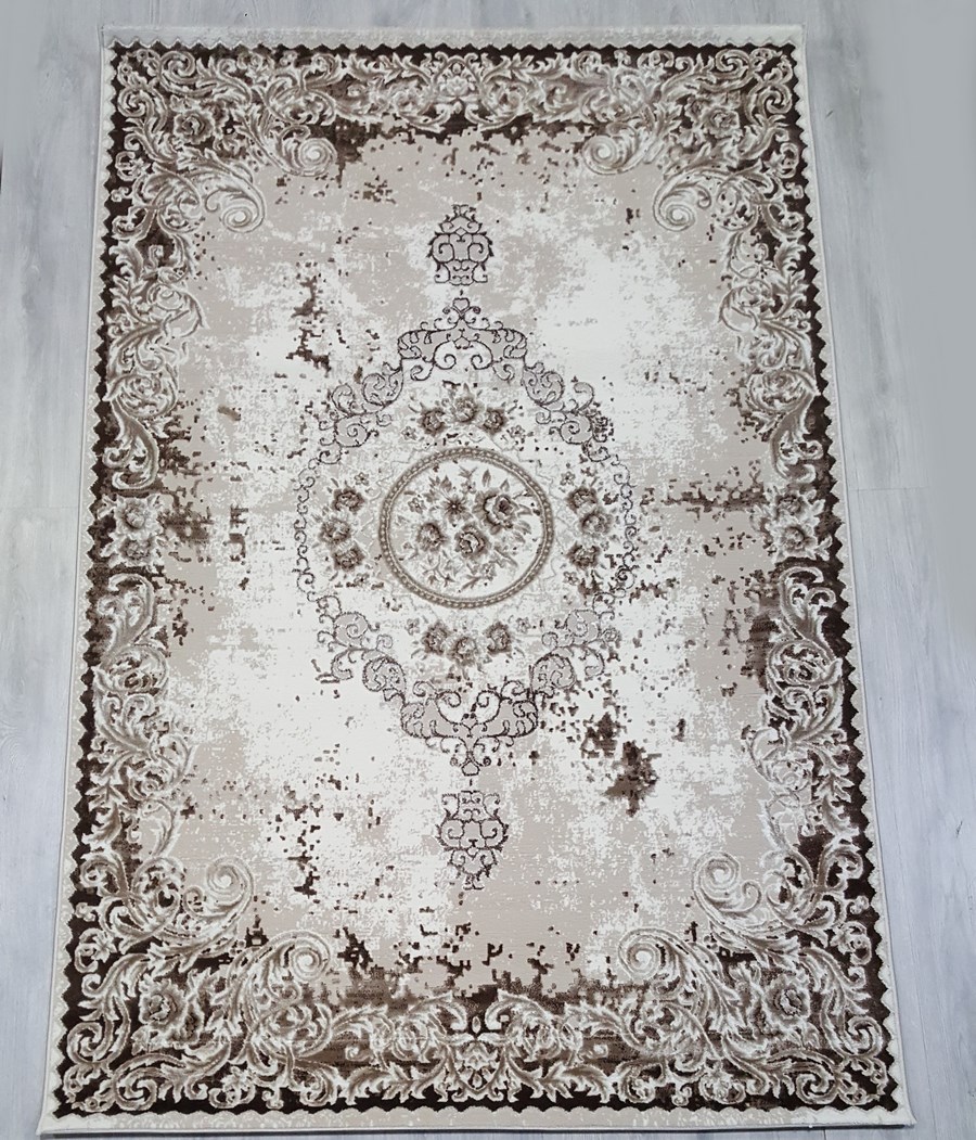 фото Ковер sofia rugs nova 4434a прямой с.коричневый/крем 150x230