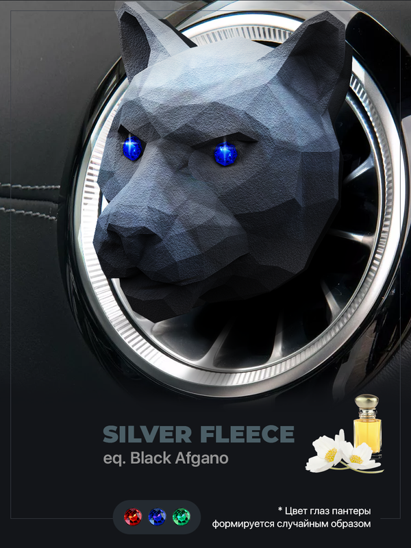 

Ароматизатор в машину MEDORI Silver Fleece Pantera