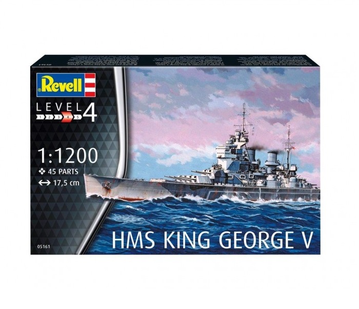 фото Сборная модель линкор hms king george v, подарочный набор revell