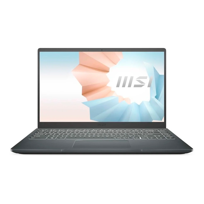 фото Ноутбук msi modern 14 b4mw-406ru gray (9s7-14dk14-406)