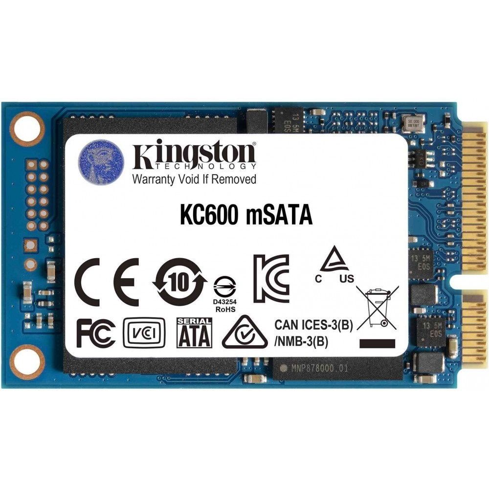 

SSD накопитель Kingston KC600 mSATA 1 ТБ, KC600