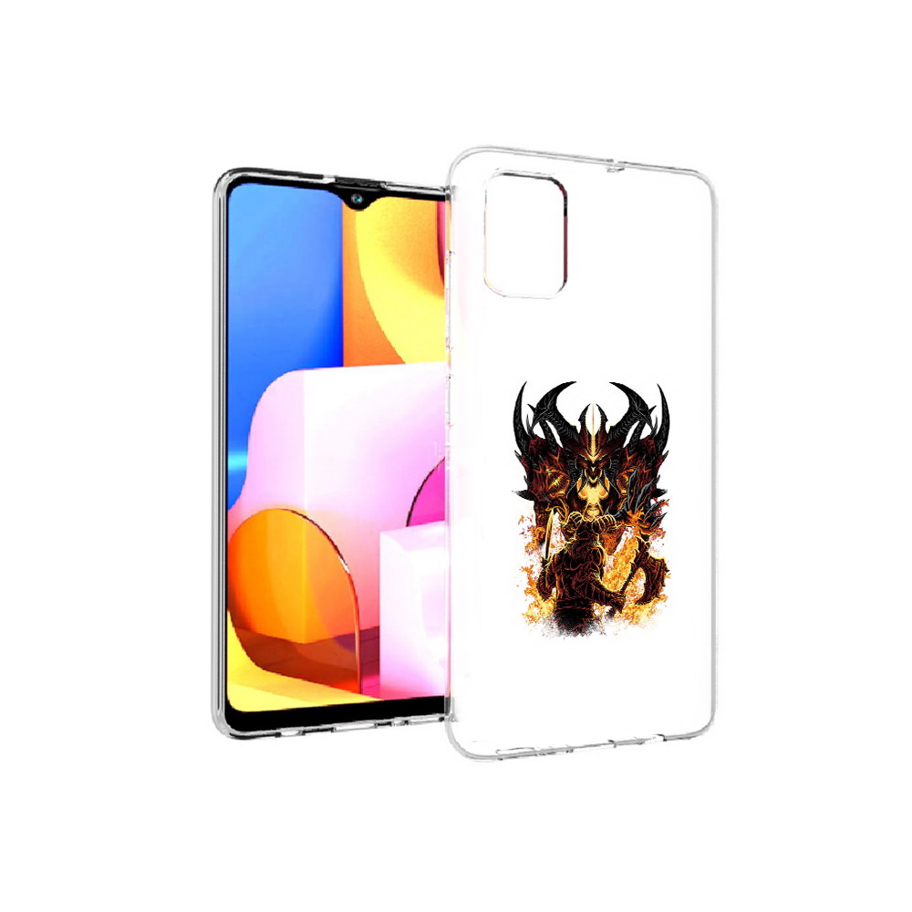 Чехол MyPads Tocco для Samsung Galaxy A71 демон shadow fiend (PT142122.485.318)