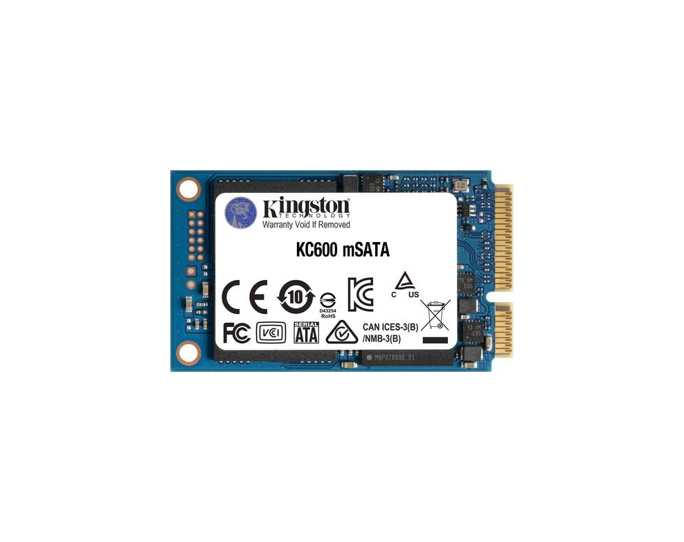 

SSD накопитель Kingston KC600 mSATA 256 ГБ (SKC600MS/256G), KC600