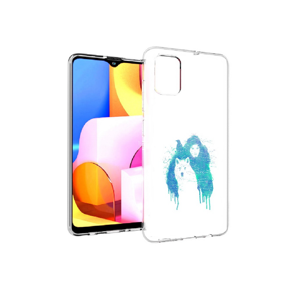

Чехол MyPads Tocco для Samsung Galaxy A71 джон сноу (PT142122.485.323), Прозрачный, Tocco