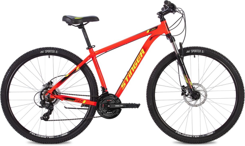 

Велосипед 27.5 Stinger ELEMENT PRO (DISK) (ALU рама) КРАСНЫЙ (рама 18) MICROSHIFT RD10