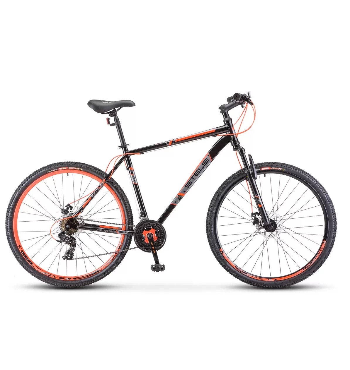 Велосипед 29 Stels Navigator 900 MD F020 рама 19 Черныйкрасный 2130000₽