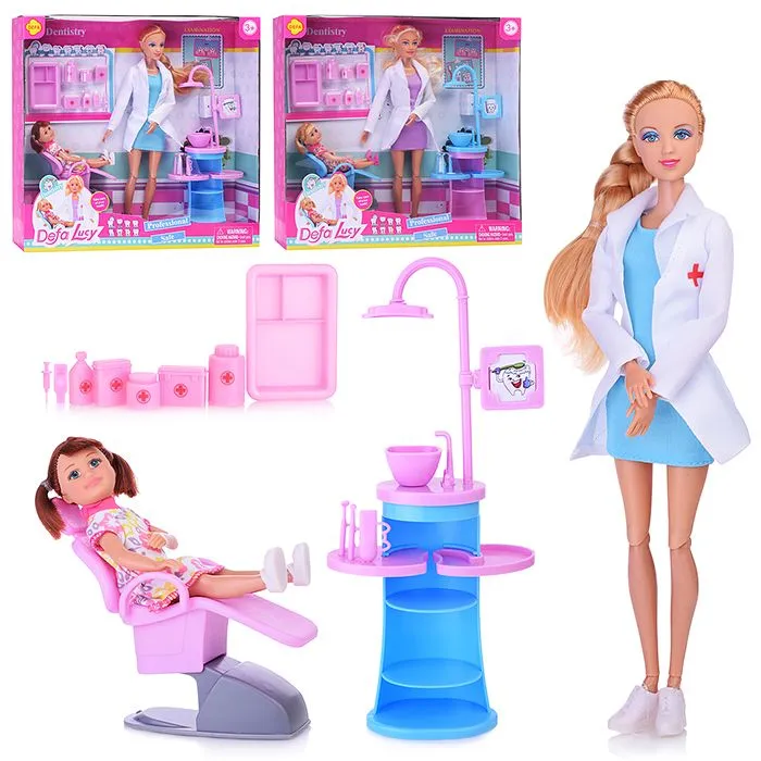 

Набор кукол Defa Lucy 8408 с аксессуарами, в коробке