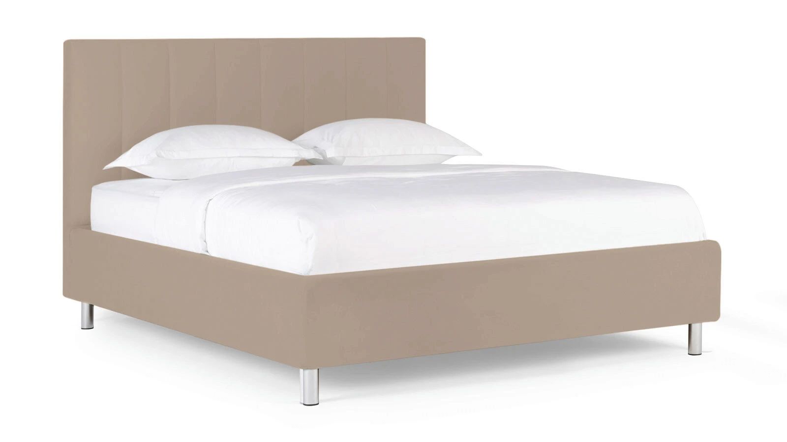 

Кровать Askona Pola Sky Velvet 03 180х200, Коричневый, Pola