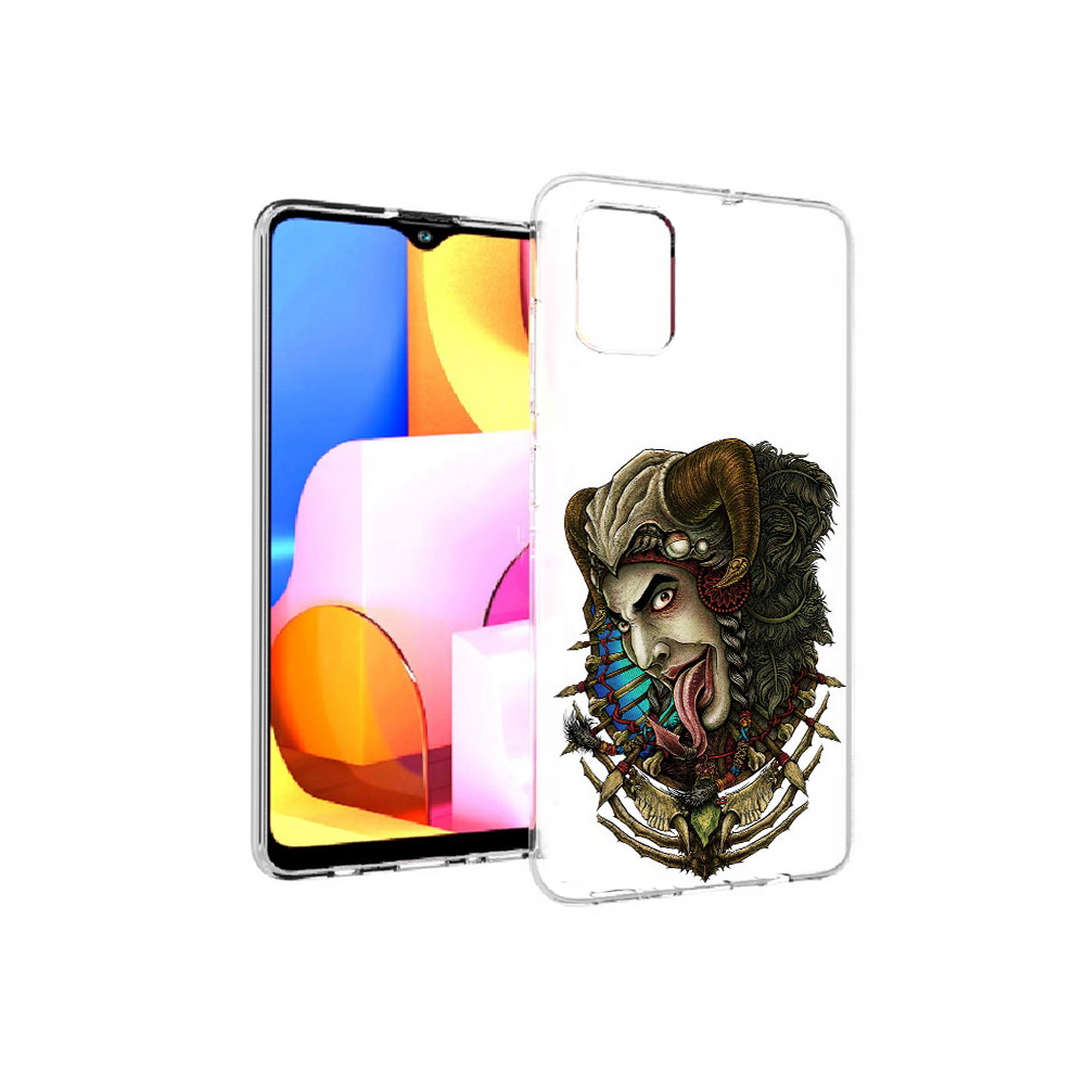 

Чехол MyPads Tocco для Samsung Galaxy A71 длинный язык (PT142122.485.330), Прозрачный, Tocco