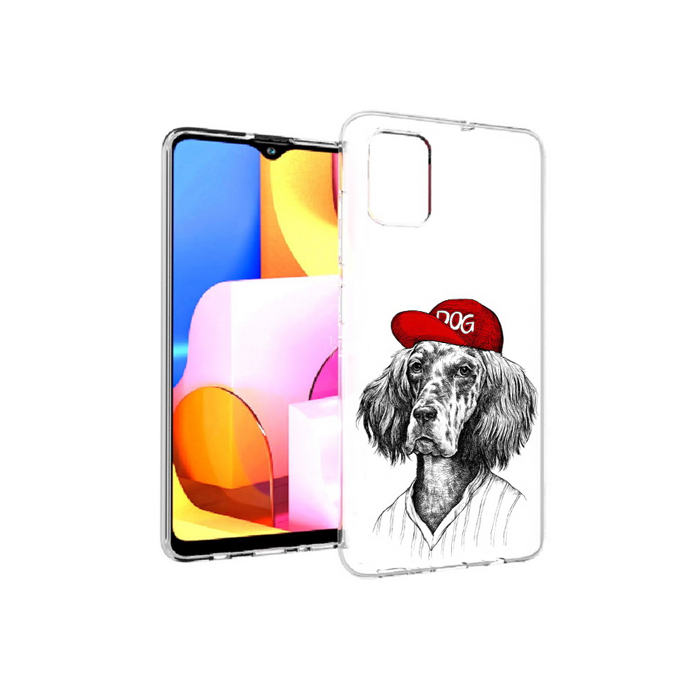 

Чехол MyPads Tocco для Samsung Galaxy A71 дог (PT142122.485.333), Прозрачный, Tocco