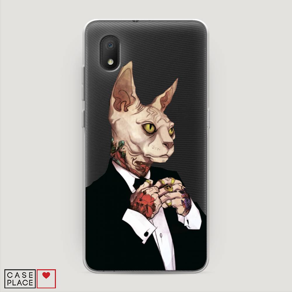 

Чехол Awog на Alcatel 1B (2020) 5002D / Алкатель 1B (2020) 5002D "Татуированный сфинкс", 171150-7