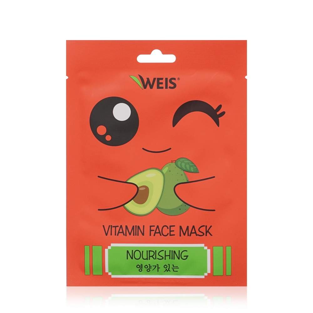 Маска для лица Weis Vitamin Face mask Nourishing с экстрактом авокадо 23г 79₽