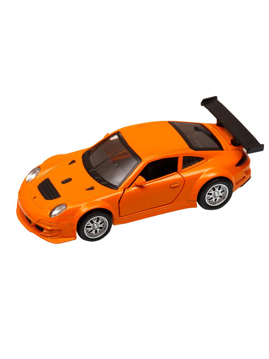 Модель машины MSZ 1:39 Porsche 911 GT3 RSR (11,5см) инерция Оранжевый 67304