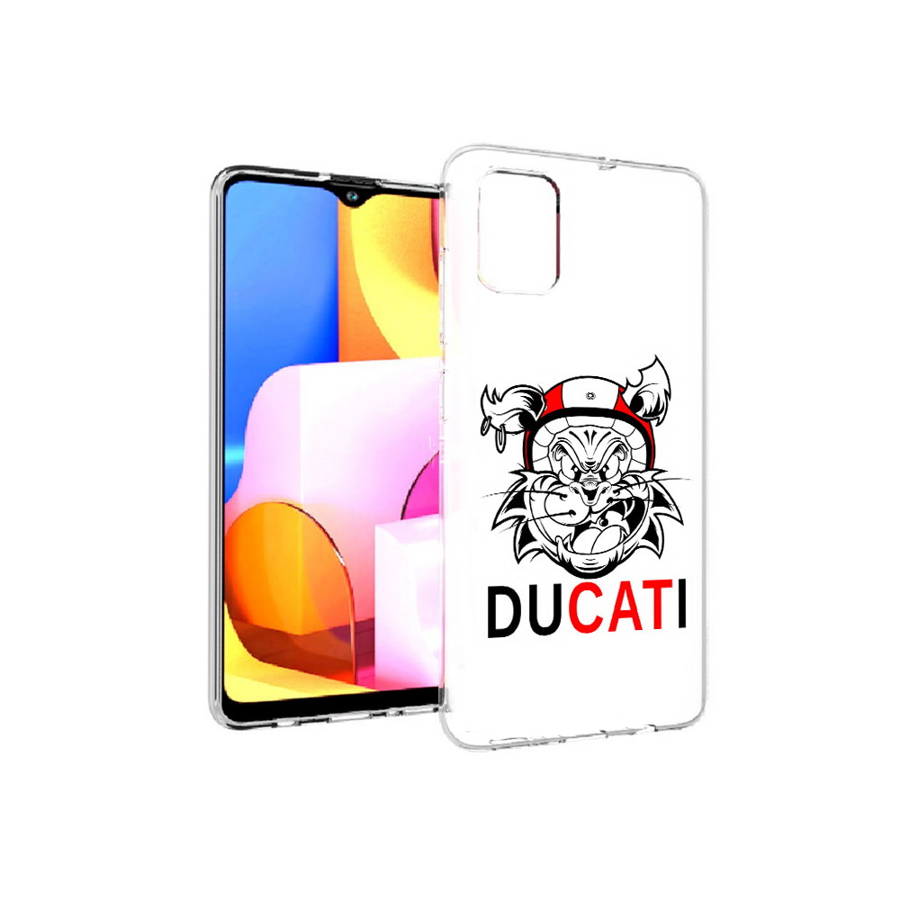 

Чехол MyPads Tocco для Samsung Galaxy A71 дукати (PT142122.485.339), Прозрачный, Tocco