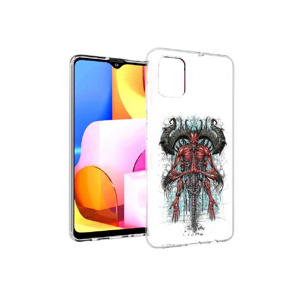 Чехол MyPads Tocco для Samsung Galaxy A71 дьявол (PT142122.485.340)