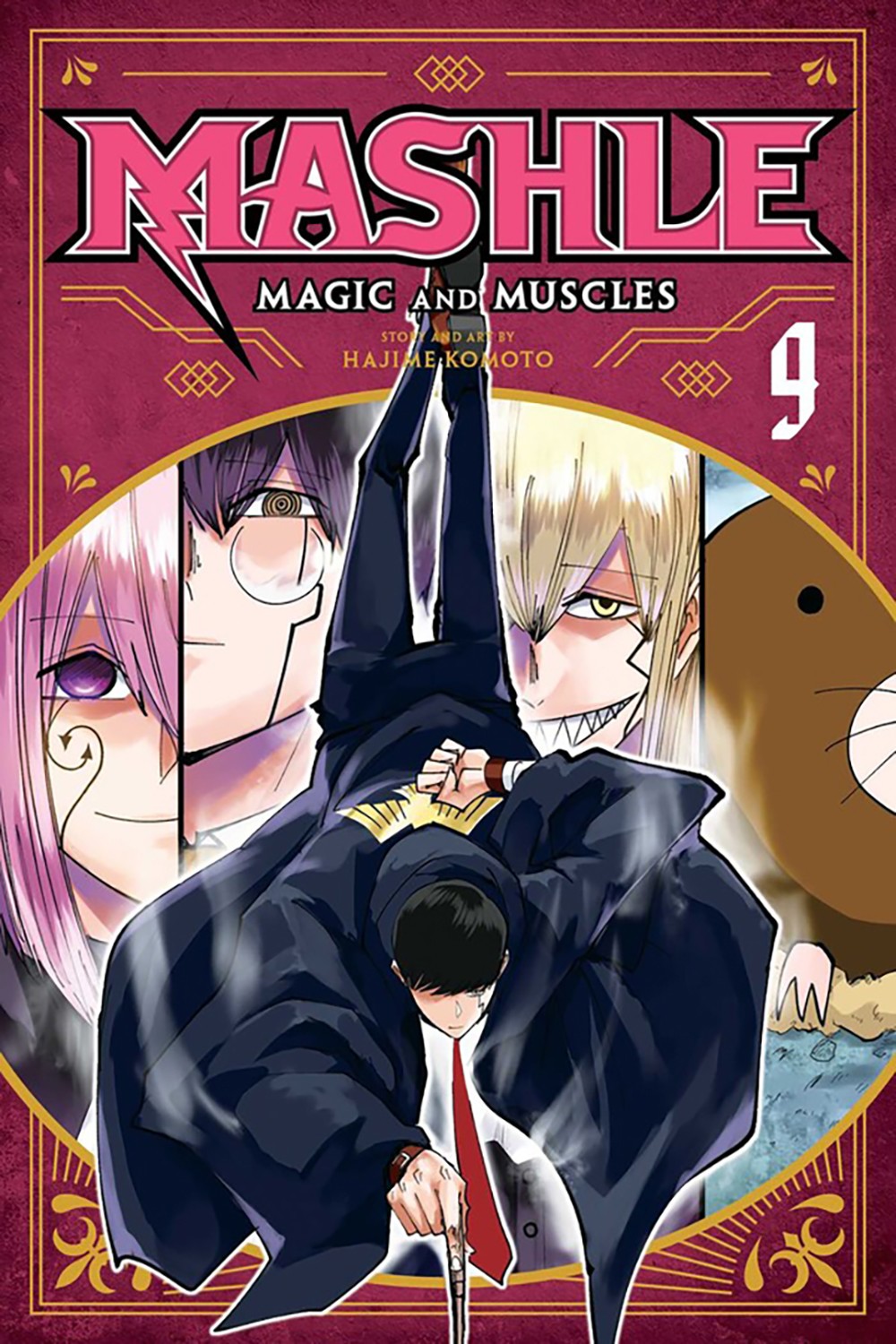 

Mashle. Magic and Muscles. Volume 9