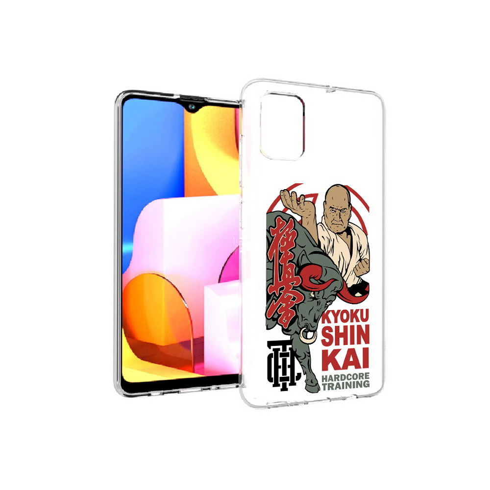 

Чехол MyPads Tocco для Samsung Galaxy A71 единоборства рисунок (PT142122.485.343), Прозрачный, Tocco