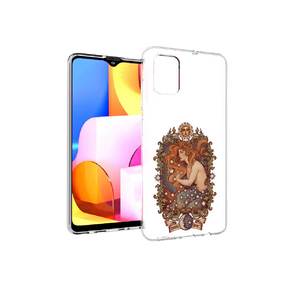 

Чехол MyPads Tocco для Samsung Galaxy A71 звездная девушка абстракция (PT142122.485.351), Прозрачный, Tocco