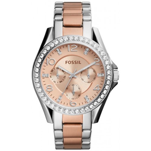 

Наручные часы женские Fossil ES4145 серебристые/золотистые, ES4145
