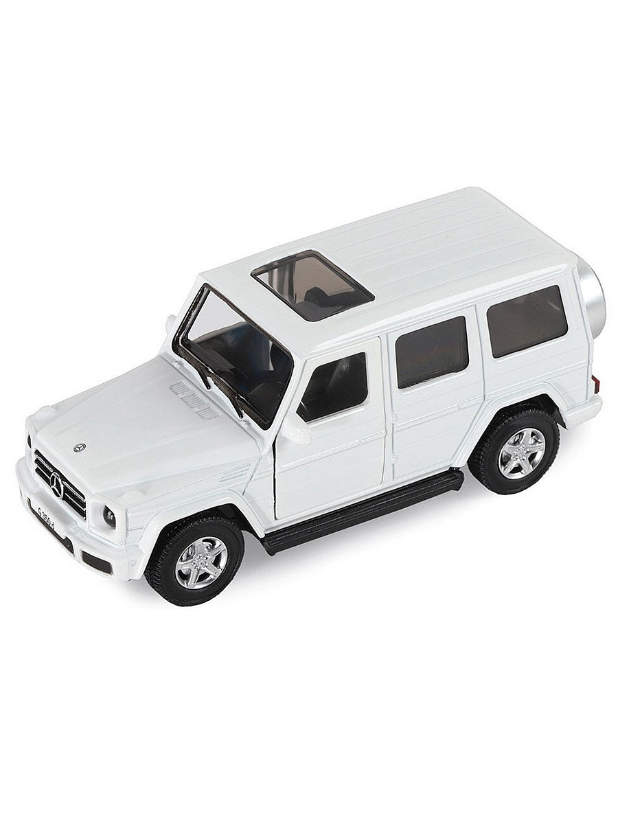 

Мод. маш. 1:42 Mercedes-Benz G350d (11,5см) инерция Белый