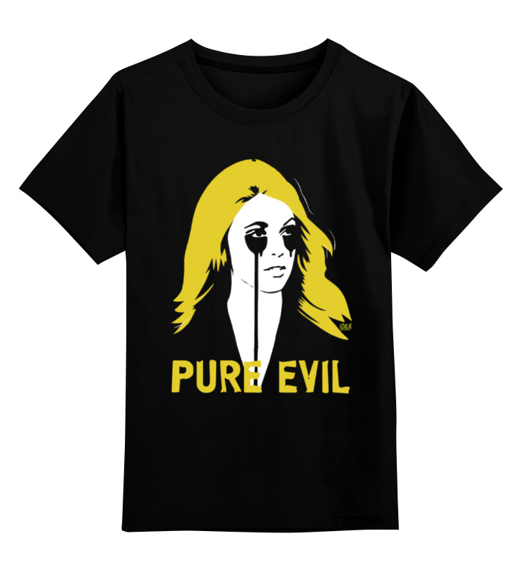 

Детская футболка классическая Printio Pure evil, р. 116, Черный, 0000000632626