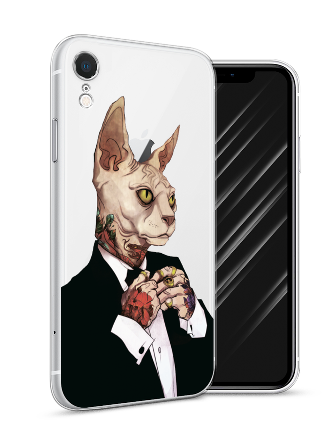 

Чехол Awog на Apple iPhone XR (10R) / Айфон XR (10R) "Татуированный сфинкс", Разноцветный, 12050-7