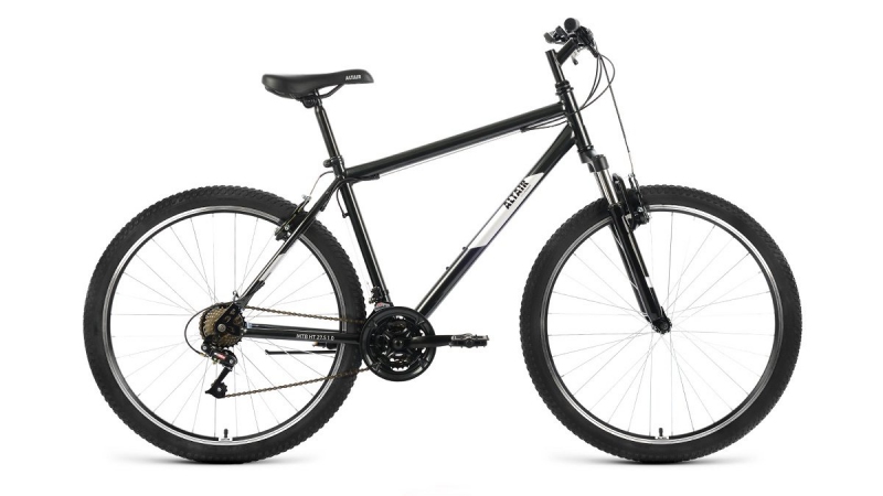 

Велосипед 27.5 FORWARD ALTAIR MTB HT 1.0 (21-ск.) 2022 (рама 17) черный/серебристый, ALTAIR MTB HT 1.0
