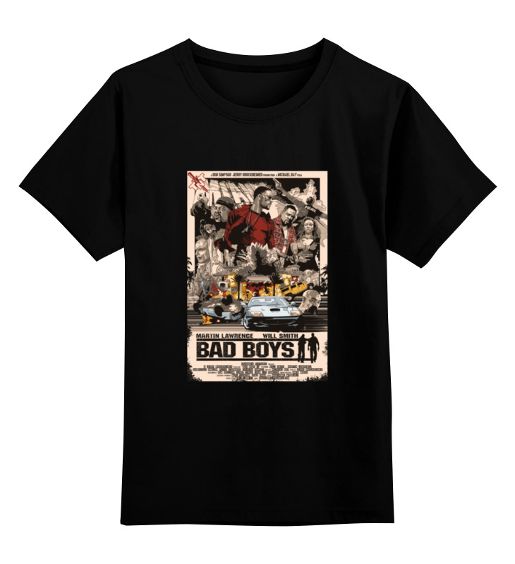 

Детская футболка классическая Printio Плохие парни, р. 116, Черный, 0000000634008