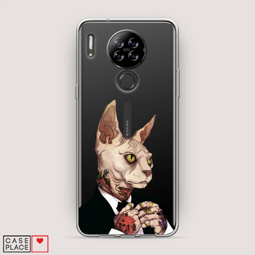 

Чехол Awog на Blackview A80 "Татуированный сфинкс", Разноцветный, 280150-7